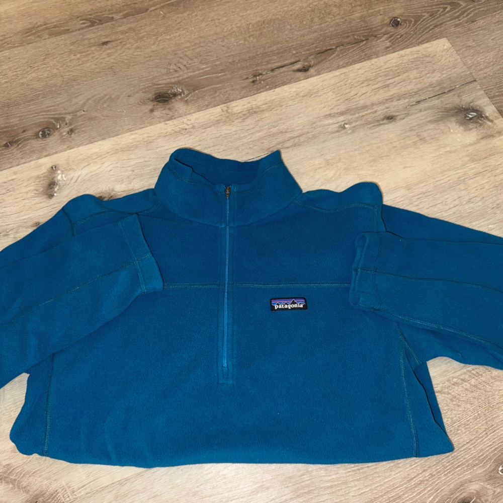Patagonia Teal Fleece Jacket